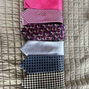 Set of Six Luxury Ties
